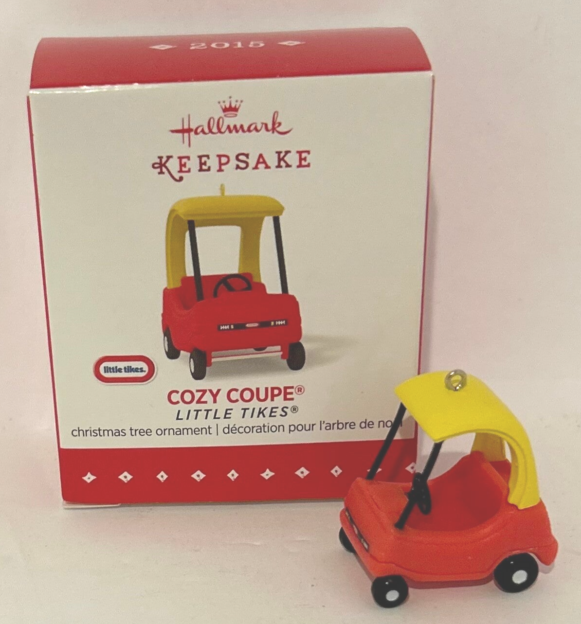 2015 Mini Hallmark Ornament – Fisher-Price Little Tikes Cozy Coupe | Collectible Keepsake