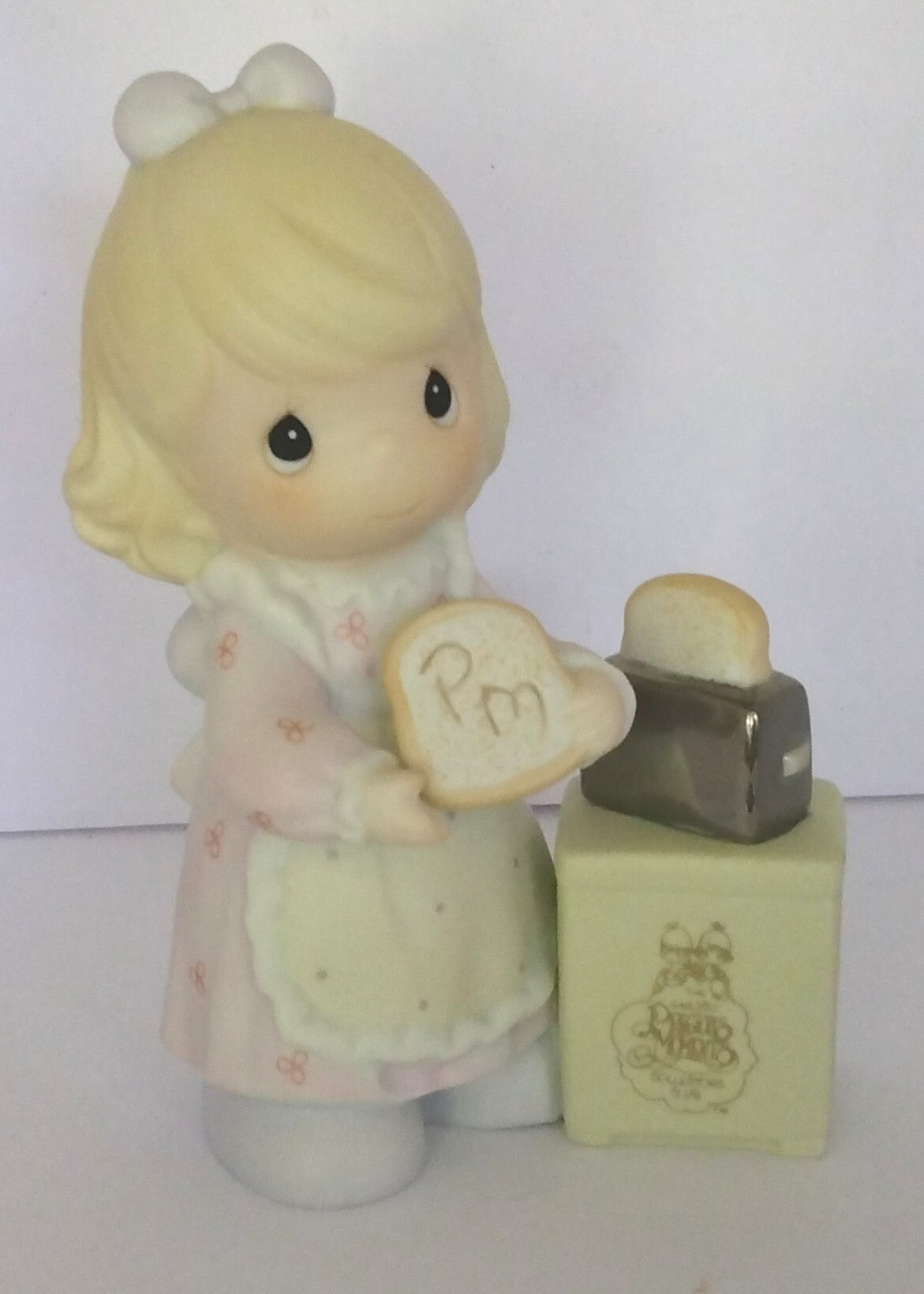 Precious Moments “A Special Toast to Precious Moments” Figurine in Original Box – Vintage Celebration Collectible