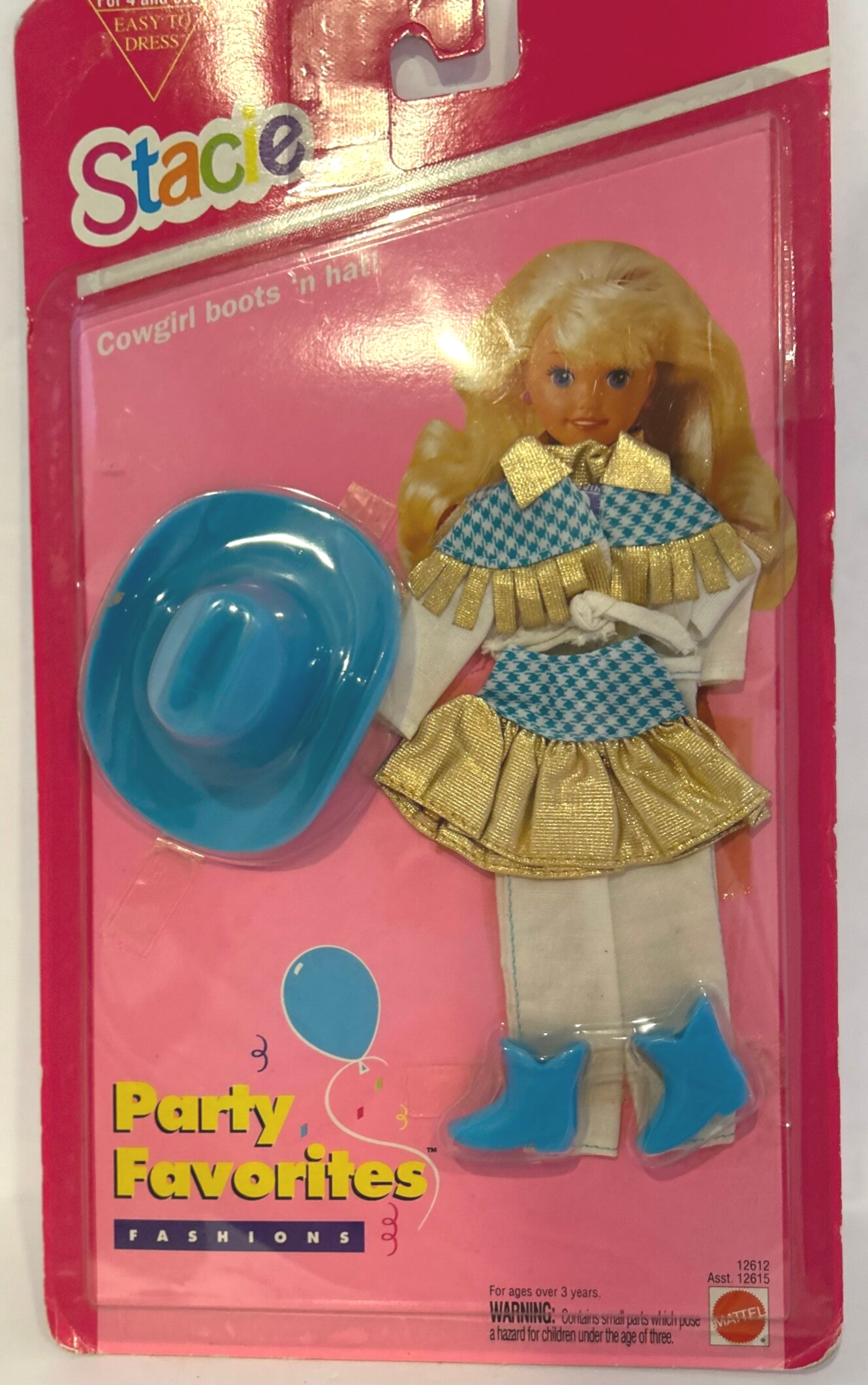 1994 Mattel Staci Doll Fashion Set – Cowgirl Boots N’ Hat | Vintage Barbie Accessory Collection