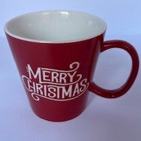 Hallmark “Merry Christmas” Red Coffee Mug
