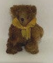 3½" Vintage Schuco Brown Mohair Miniature Teddy Bear – Collectible Classic