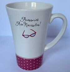 Hallmark Barbie 45th Anniversary Mug – “Accessories are Necessities!”