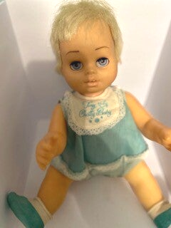 1962 Vintage Chatty Baby Doll – Classic Mattel Talking Collectible