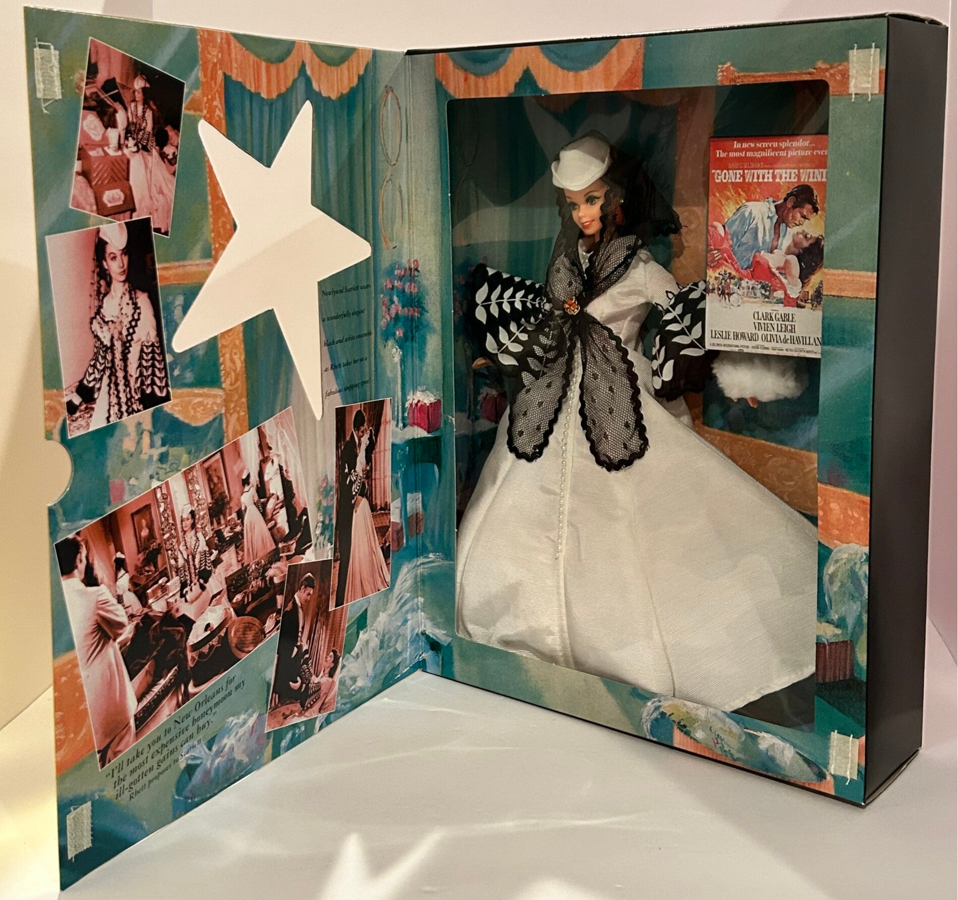 1994 Hollywood Legends Collection Barbie – Scarlett O’Hara “Honeymoon” (Gone with the Wind)