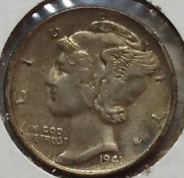 1941 Mercury Dime – Philadelphia Mint