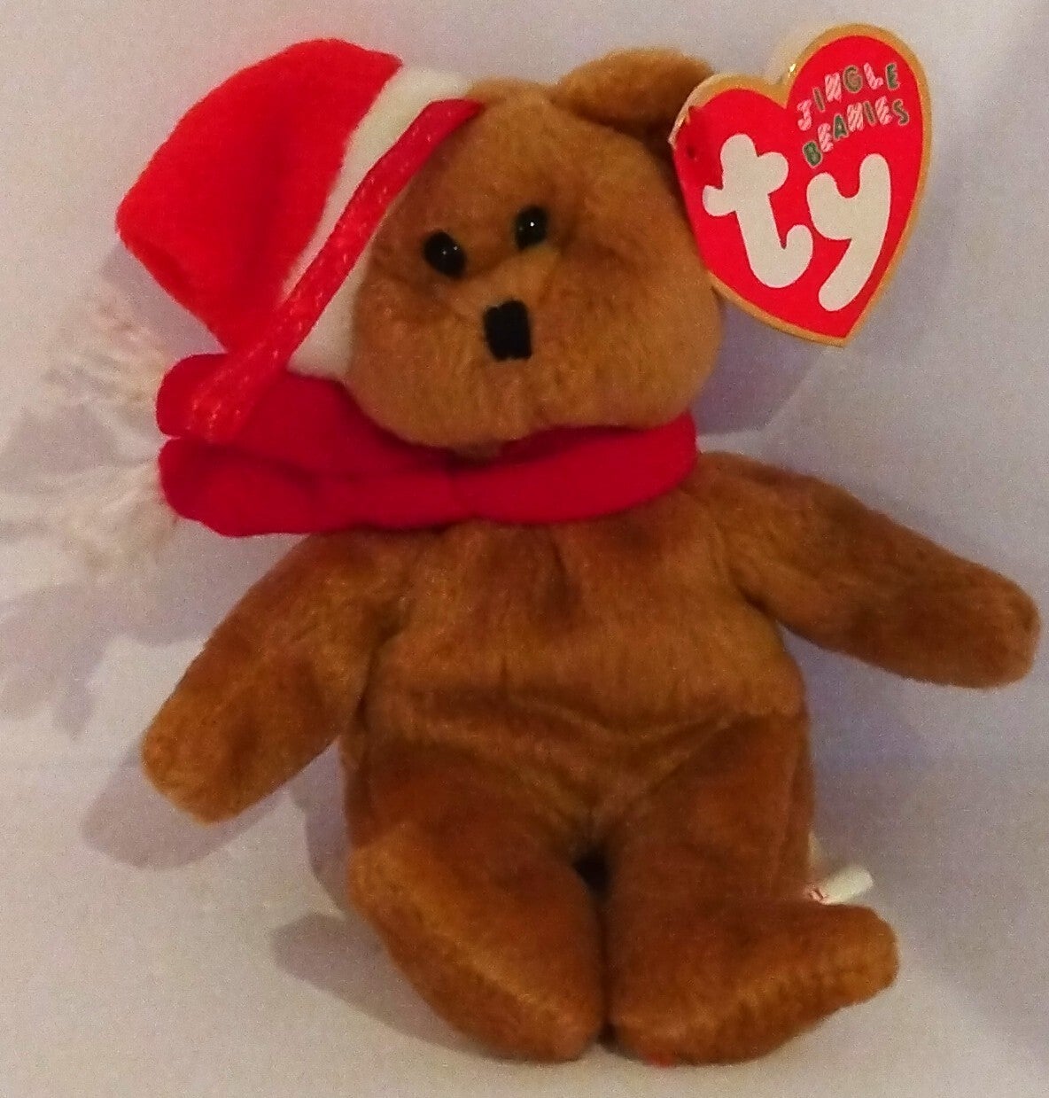 Ty 1997 Jingle Beanie Mini – Holiday Bear