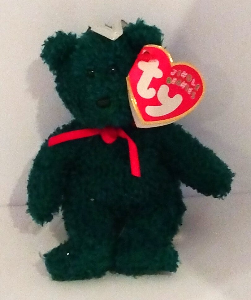 Ty 2001 Jingle Beanie Mini – Holiday Teddy