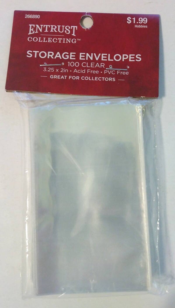 Entrust Collecting Storage Envelopes