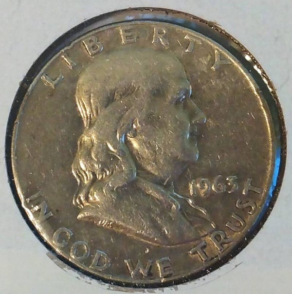 1963-D Franklin Half Dollar – Classic U.S. Silver Coin