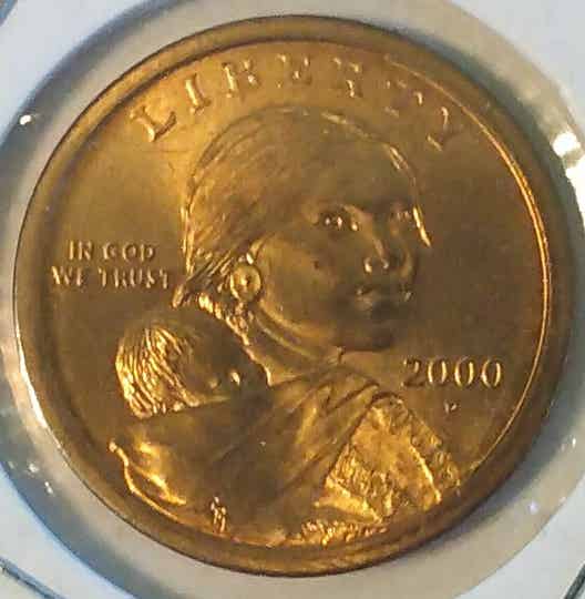 2000-P Sacagawea Dollar – Philadelphia Mint Collector Coin
