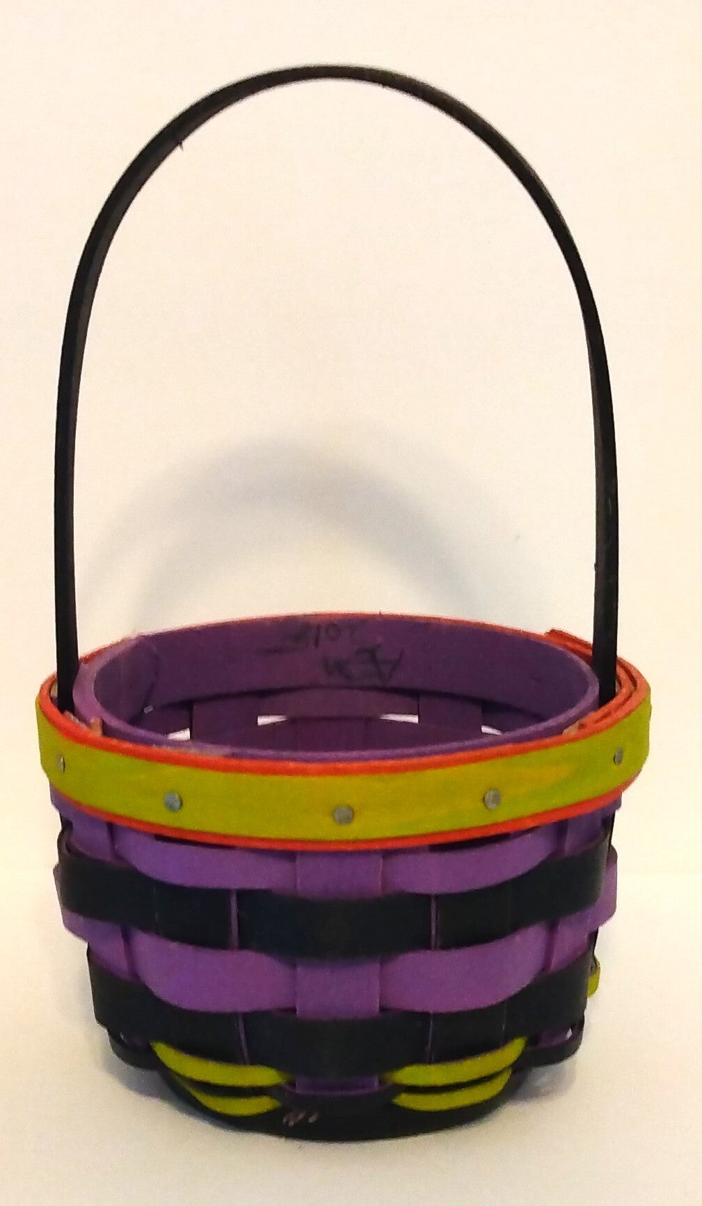 Longaberger 2010 Boo Basket | Halloween Miniature Handwoven Collectible