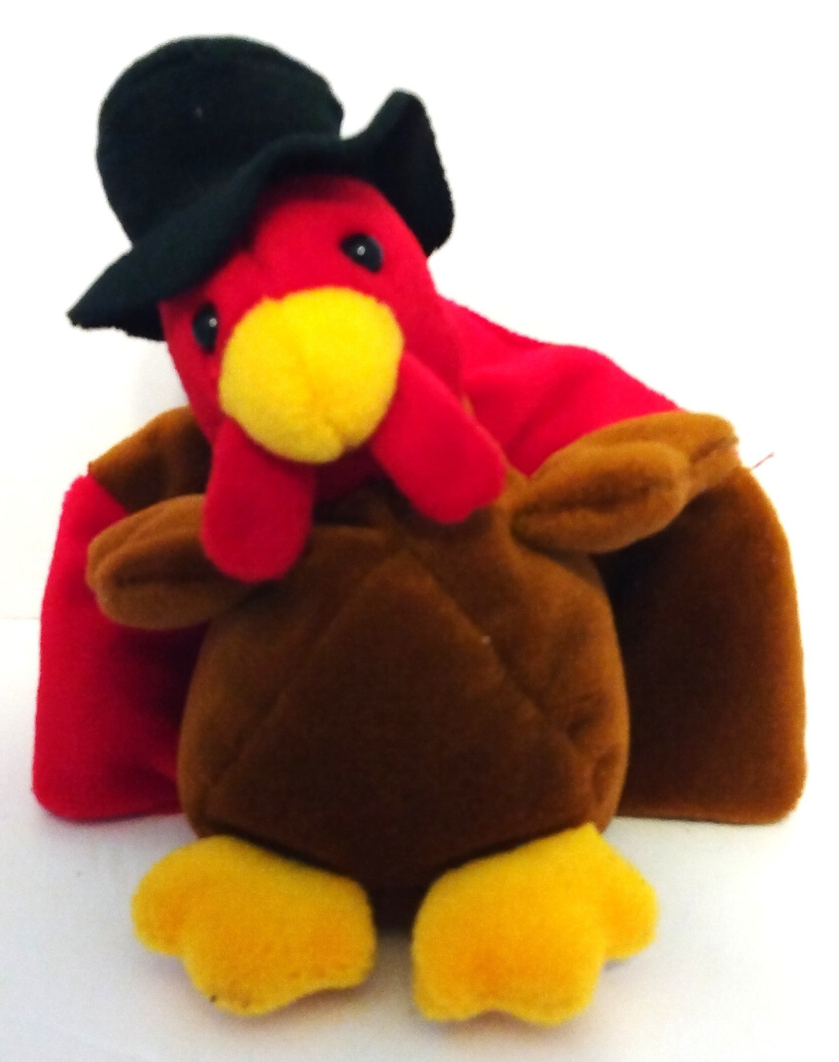 Thanksgiving Tom Turkey Plush Toy | Soft Holiday Decoration & Festive Fall Collectible