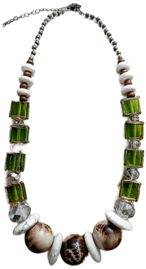 Geometric Echos Necklace