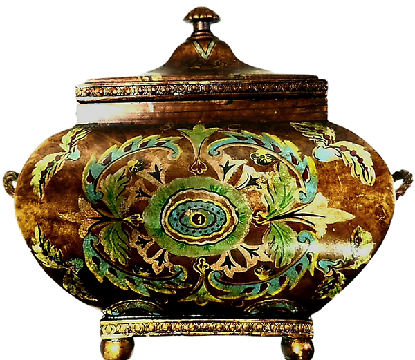 Artisan Multicolored Tabletop Chest