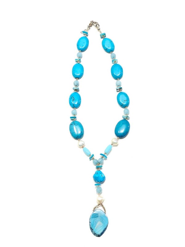 Open Waters Necklace & Earrings Set