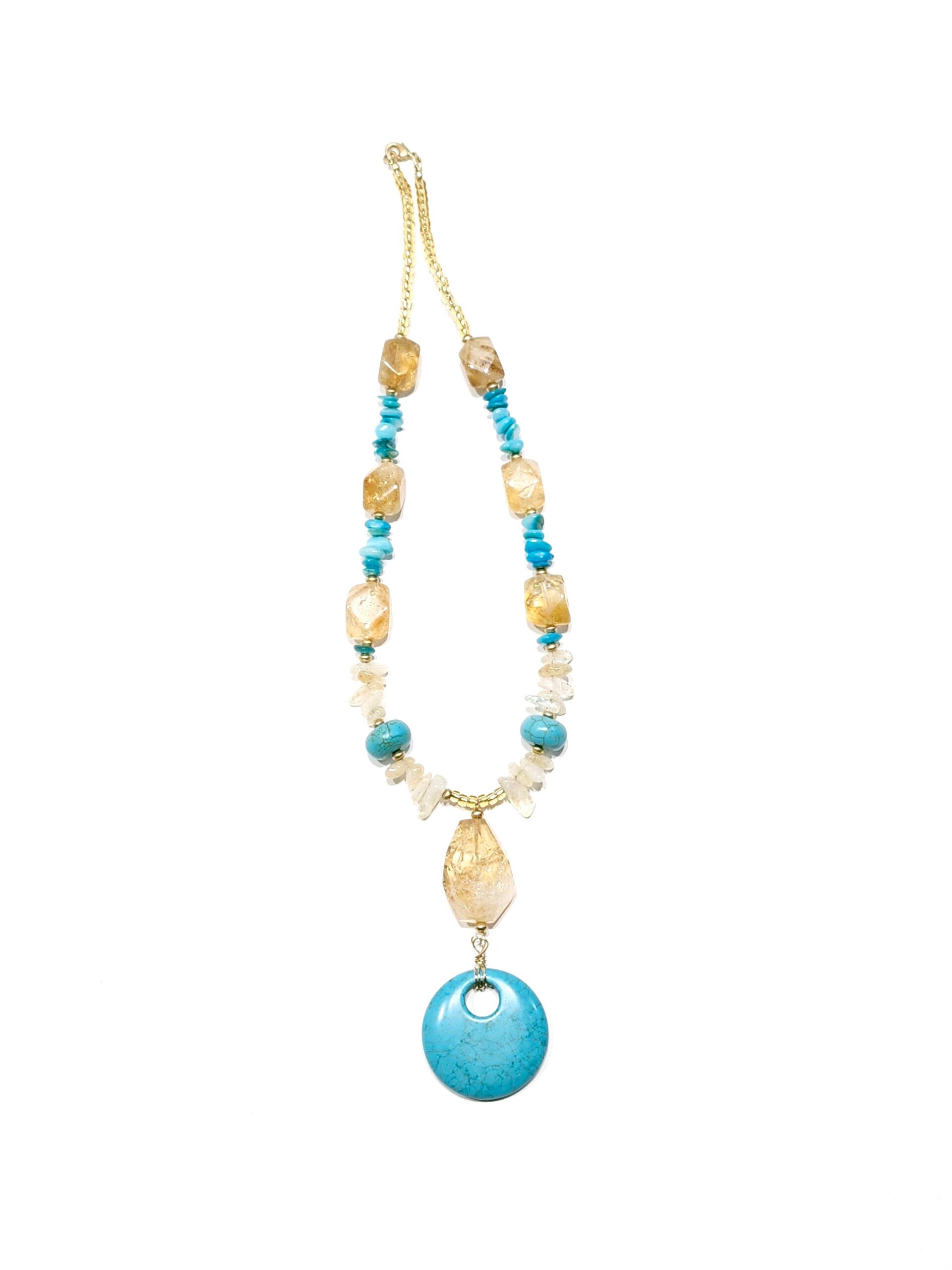 Flying Colors Necklace & Earrings Set