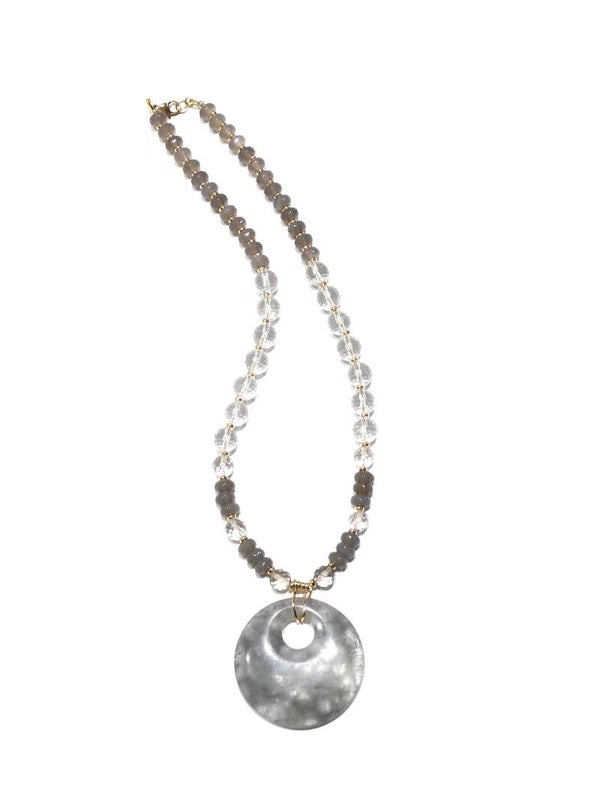 Quiet Storm Necklace & Earrings Set