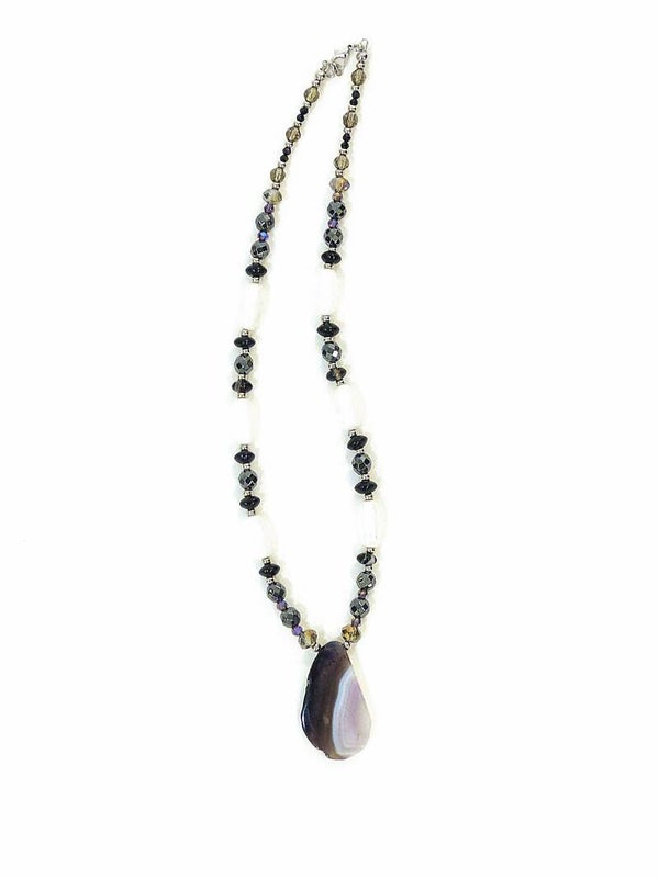 Velvet Night Necklace & Earrings Set