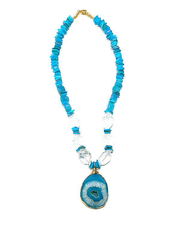 The Oceanside Necklace & Earrings Set