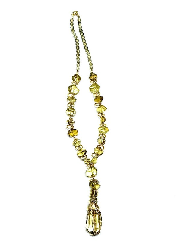 Ascending Jewels Necklace & Earrings Set