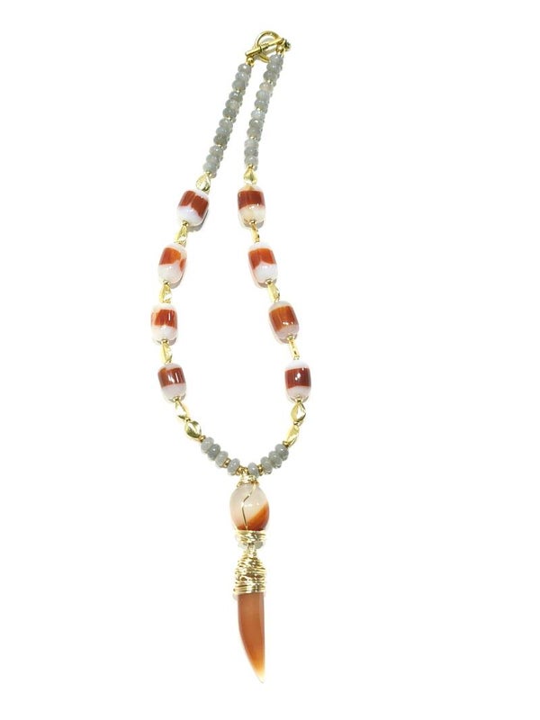 Ember & Frost Necklace & Earrings Set