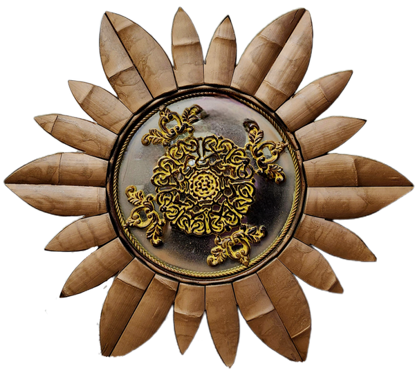 Wooden Decorative Floral Wall Decor