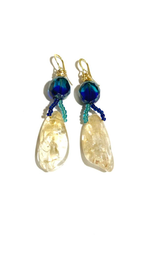 Swimming in the Sea Earrings