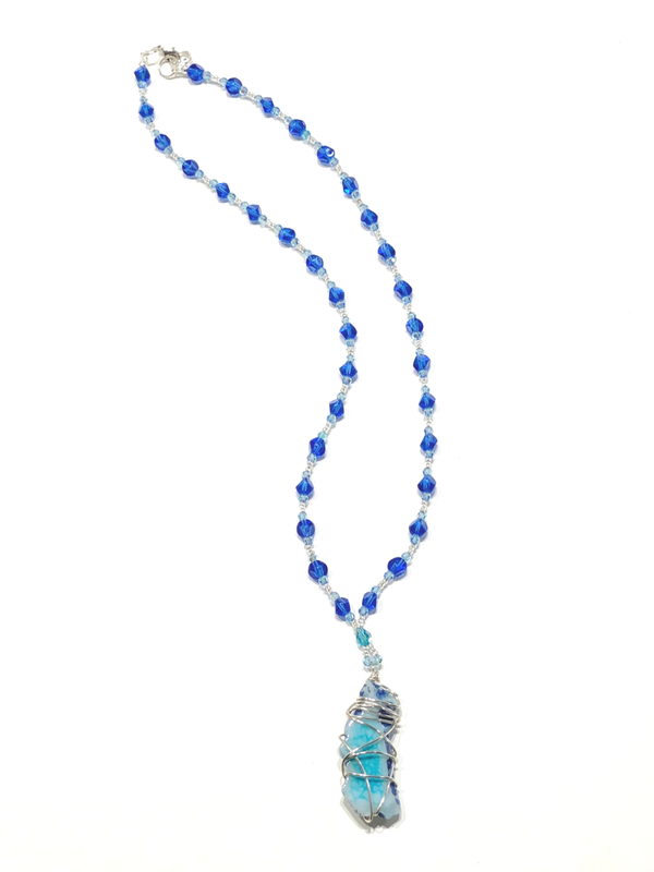 Tidal Wave Necklace & Earrings Set