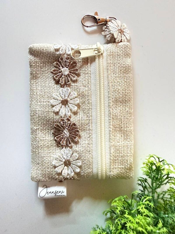 Mini-Täschchen Jute
