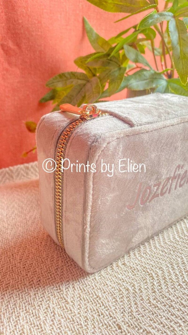Velvet Jewellery Box