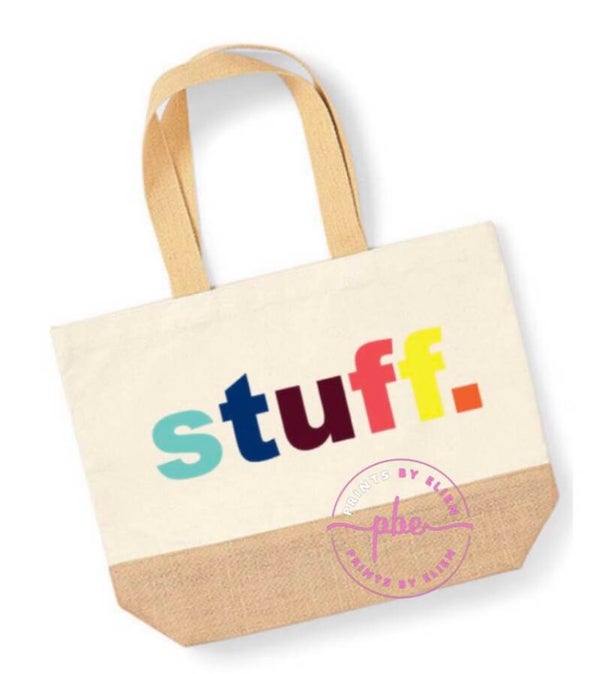 Shopper Canvas Jute - stuff.