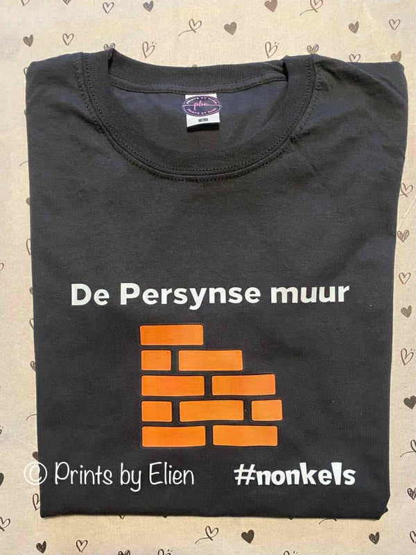 T-shirt - De Persynse muur