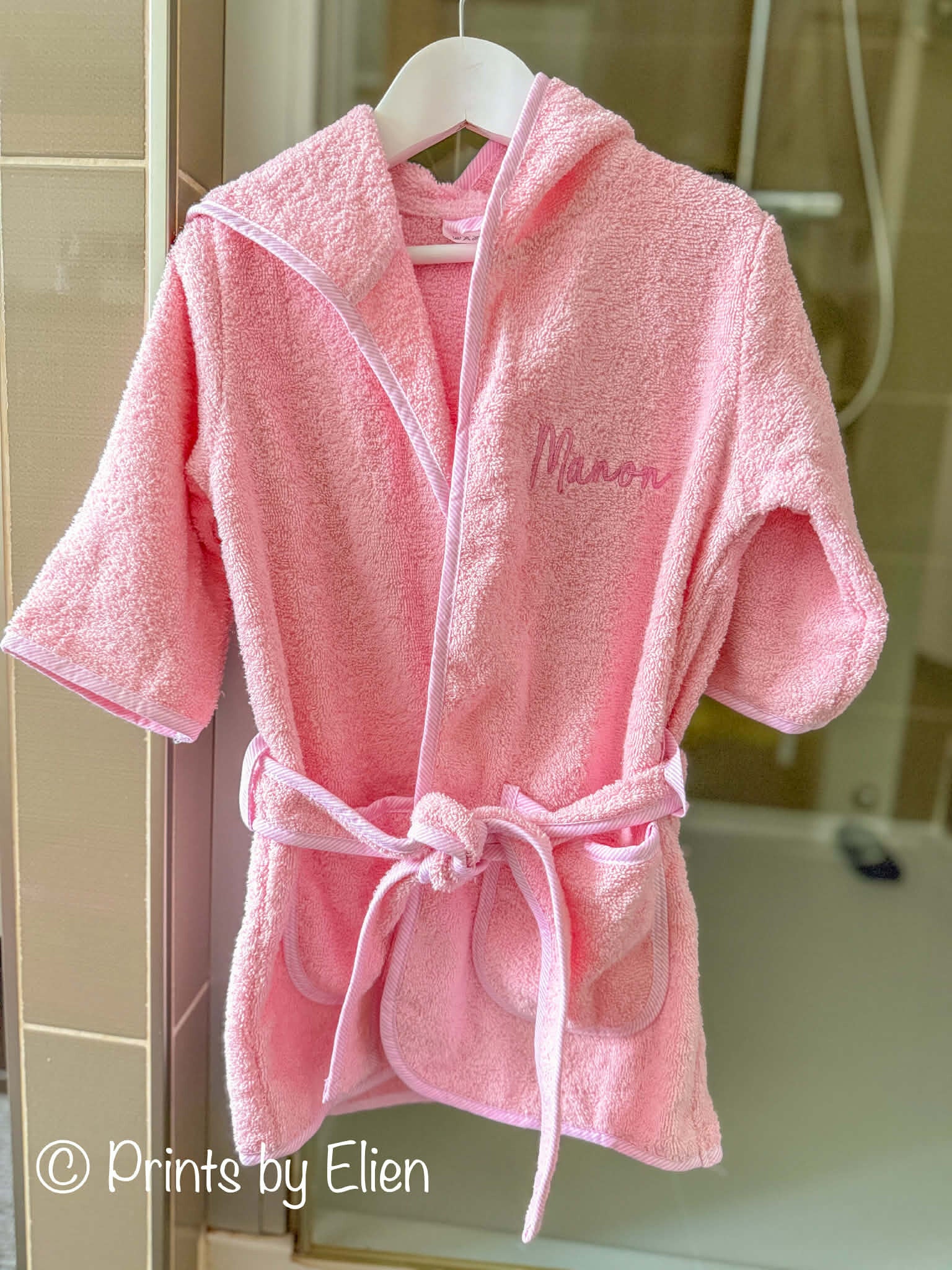 Baby badjas met naam