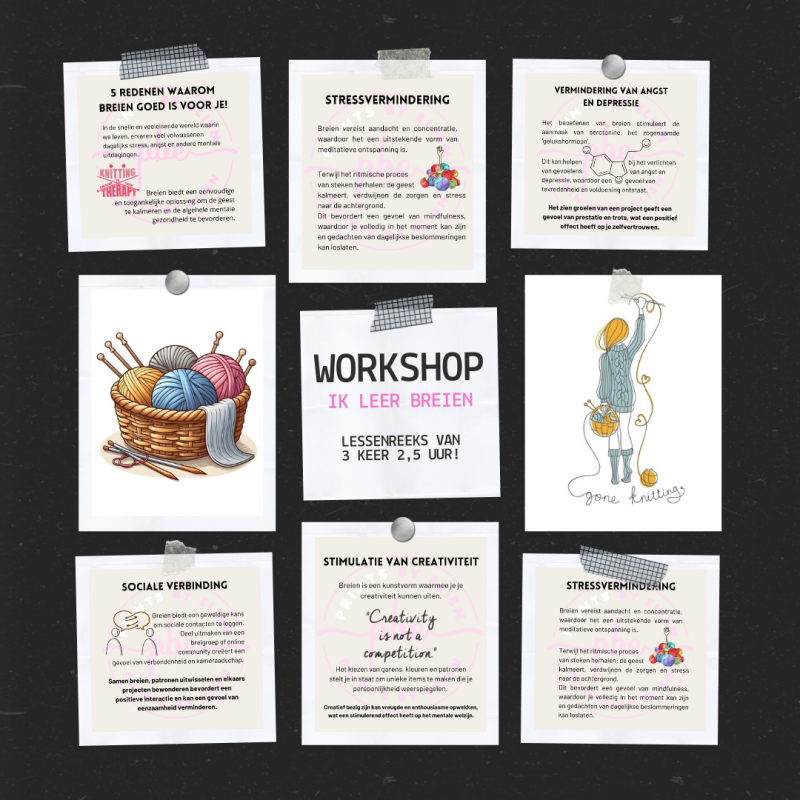 Ik start met breien - Workshop