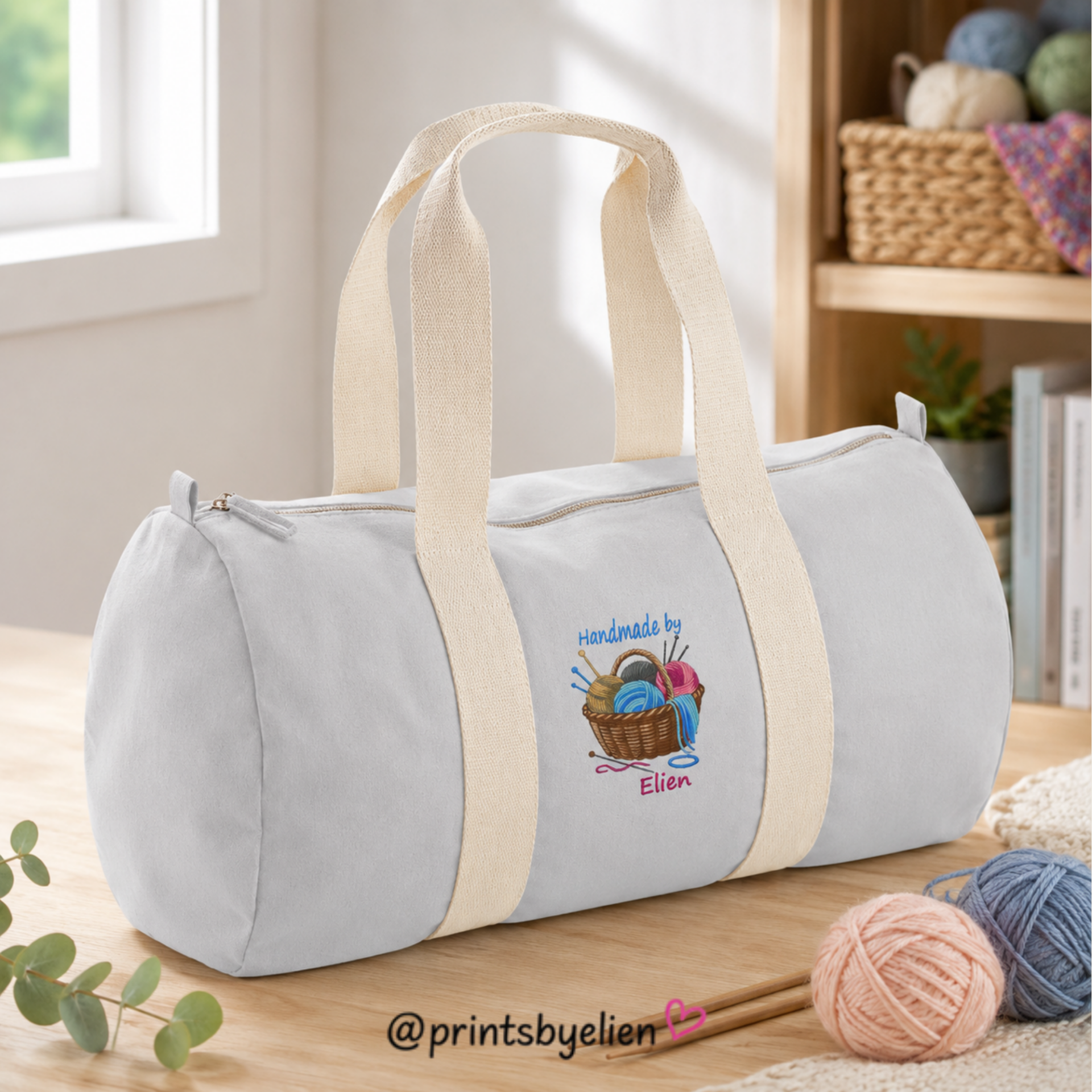 Breitas – Canvas Handwerktas voor Breien & Haken