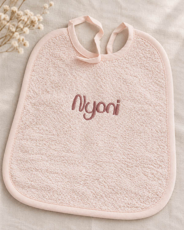 Slabbetje met naam – Meyco Baby badstof slab