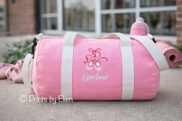 Danstas met naam – gepersonaliseerde ballettas voor meisjes