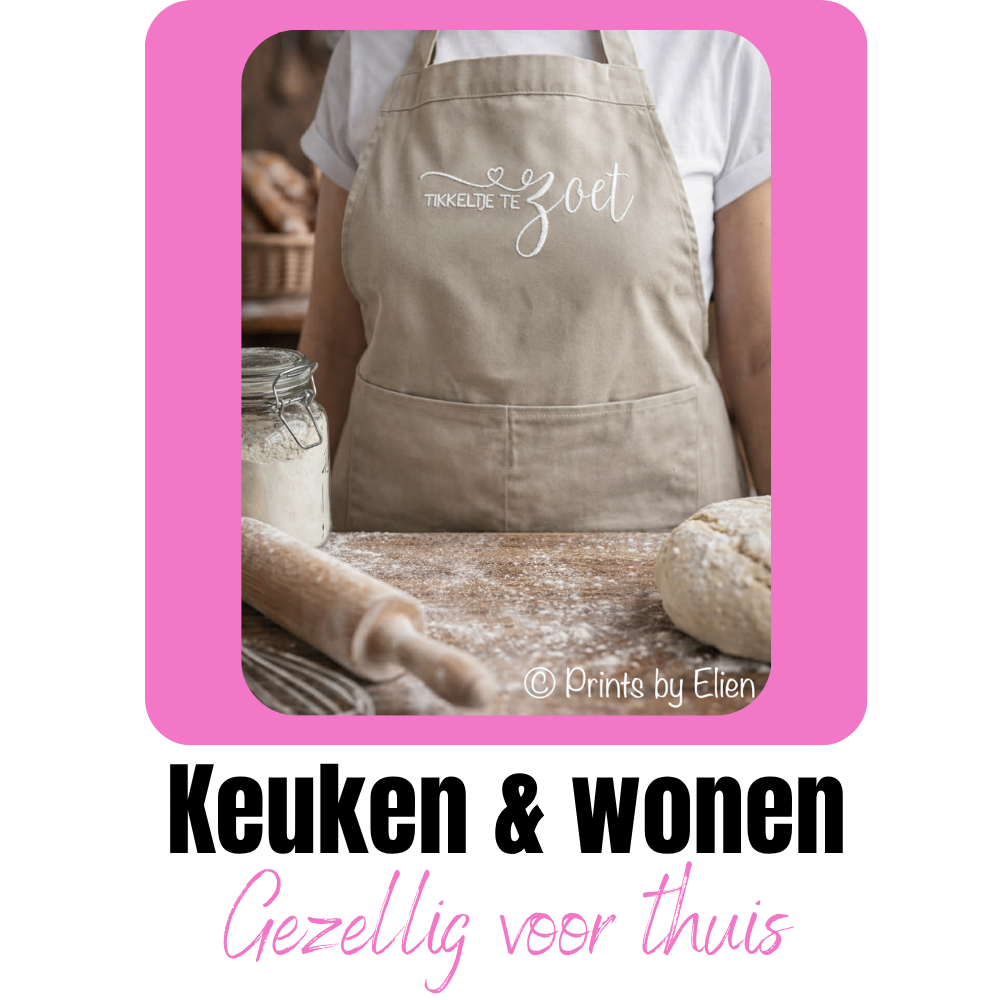 gepersonaliseerde woonaccessoires met naam geborduurd cadeau