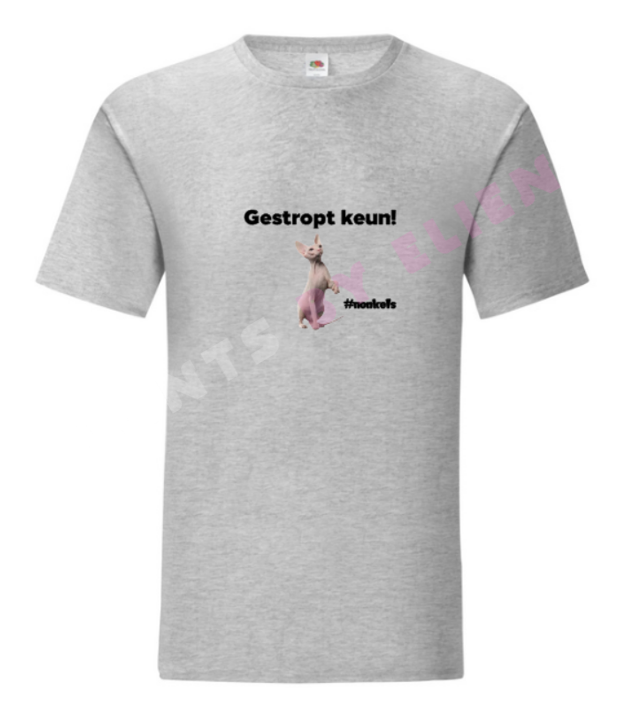 T-shirt - Gestropt keun!