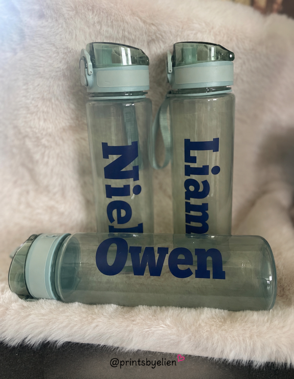 Drinkfles met Naam voor School