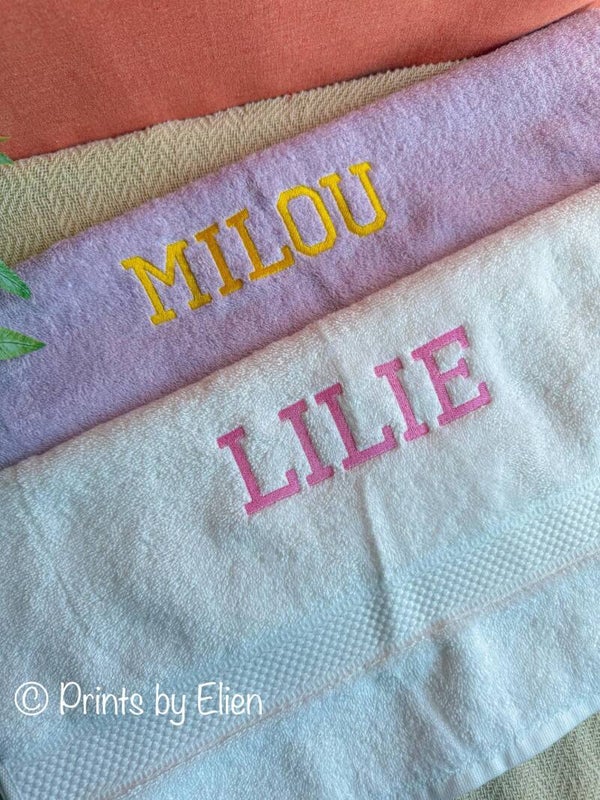 HEMA handdoek - met naam