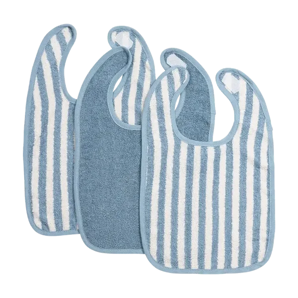 Meyco Baby slab met naam – badstof (effen/strepen)