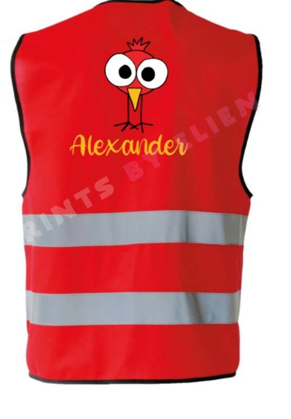 Fluohesjes - Gekke kip