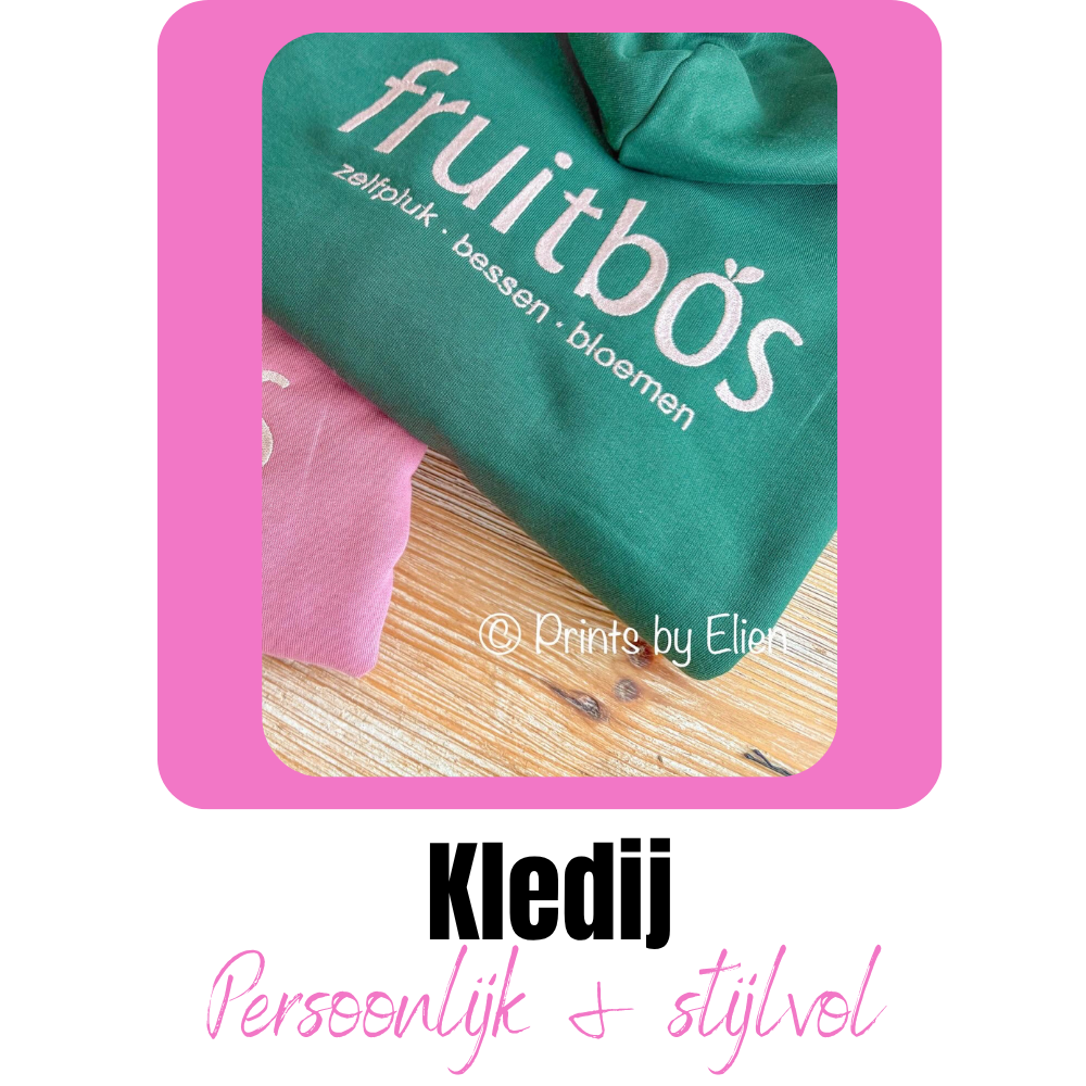 kledij met naam geborduurd gepersonaliseerd kleding kinderen volwassenen