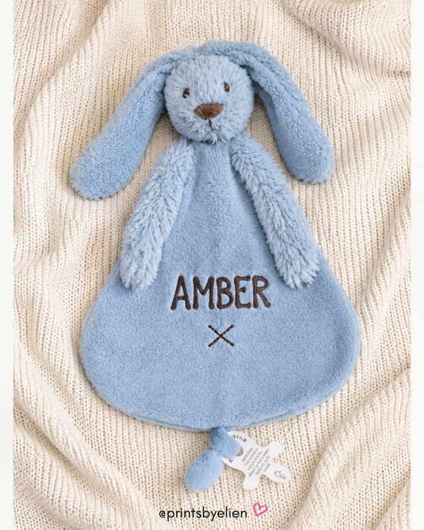 Knuffeldoekje met Naam – Happy Horse Rabbit Richie Geborduurd