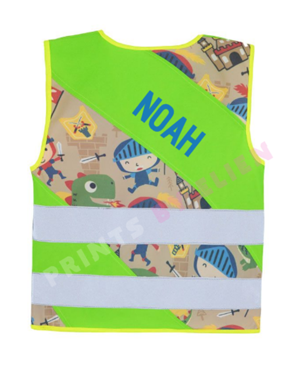 Fluohesje Print met naam