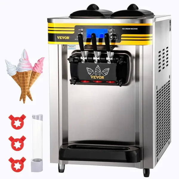 Machine à glace italienne 2 gouts