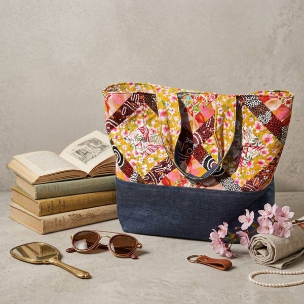 Sac à main Patchwork | Pièce unique