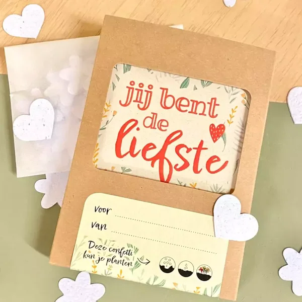 Bloeiconfetti - Jij bent de liefste