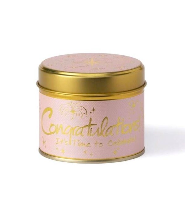 Geurkaars | Lily Flame Congratulations